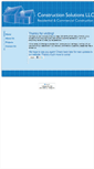 Mobile Screenshot of constructionsolutionsllc.us